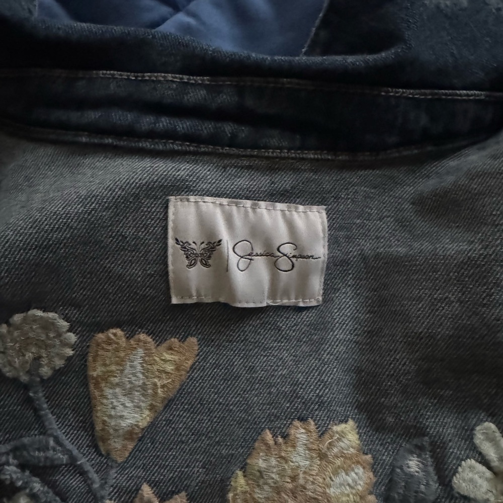 Jessica Simpson Blue Jean Jacket - Picture 3 of 3
